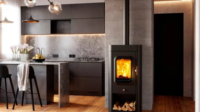 poele-a-bois-cuisine